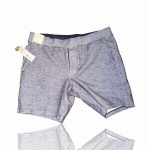 Crosby & Howard Men's Golf Shorts Size 34 Blue Heather Stretch Chino